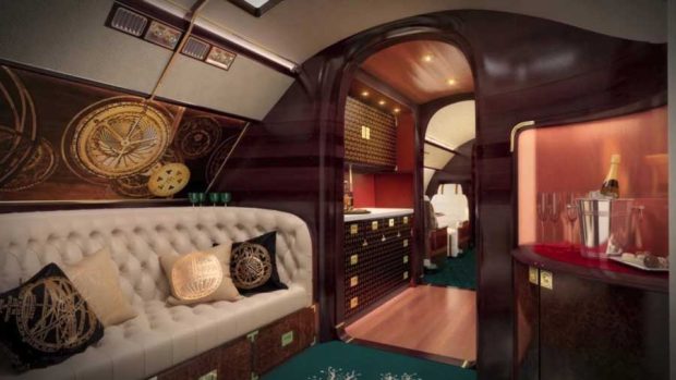 مجلل ترین هواپیمای جت خصوصی جهان