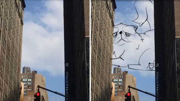 نقاشی که هر روز با ابرها هنرنمایی می کند ! 17 نقاشی با ابر