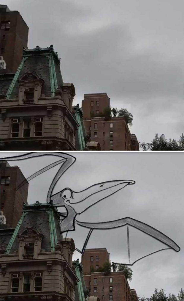 نقاشی که هر روز با ابرها هنرنمایی می کند ! 10 نقاشی با ابر