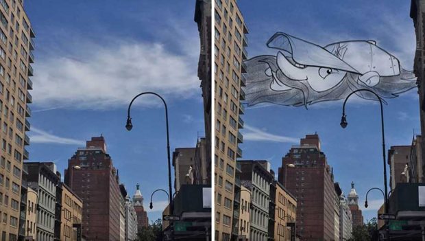 نقاشی که هر روز با ابرها هنرنمایی می کند ! 15 نقاشی با ابر