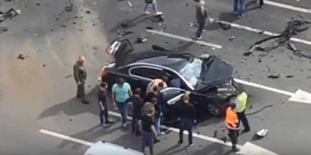 مرگ راننده شخصی و مورد علاقه پوتین در تصادفی مرگبار ! 6 مرگ راننده شخصی پوتین در تصادف