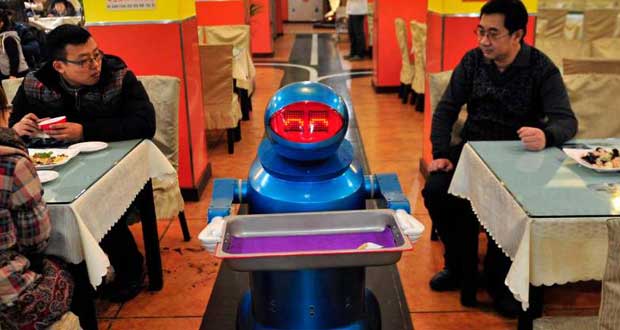 ربات های رستوران‌دار