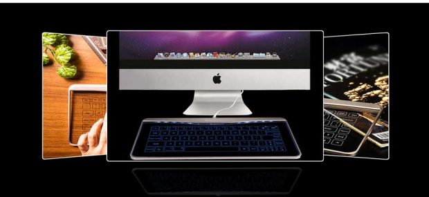 کیبورد شیشه ای Bastron