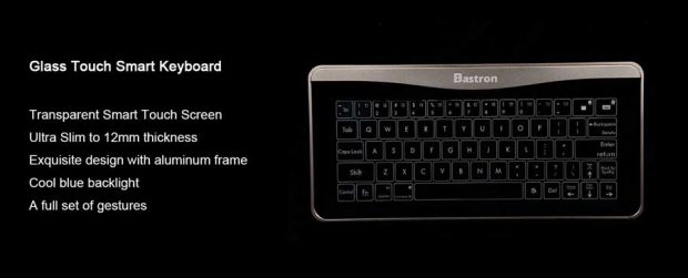 کیبورد شیشه ای Bastron