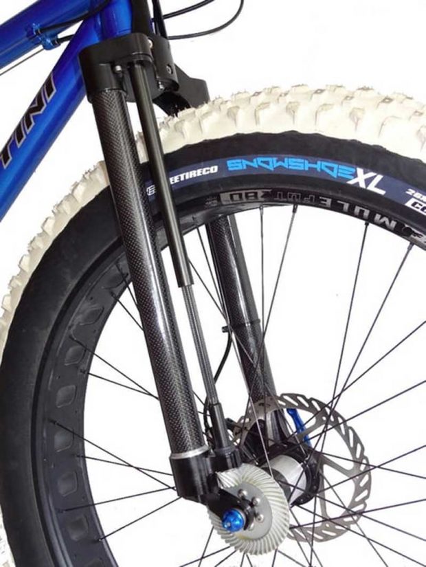 دوچرخه برقی مخصوص استفاده در قطب جنوب و مناطق برفی + عکس 5 دوچرخه برقی مخصوص قطب جنوب