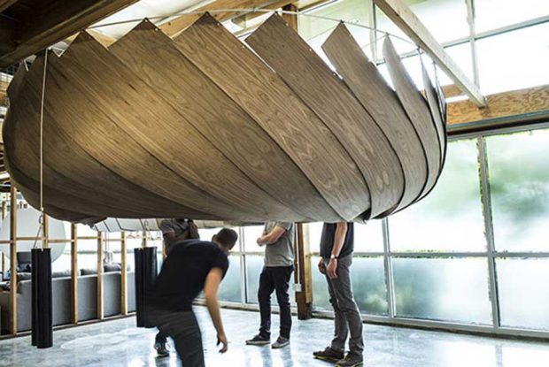 طراحی و اجرای خلاقانه اتاق ملاقات تاشو کمپانی گوگل 5 اتاق ملاقات تاشو کمپانی گوگل