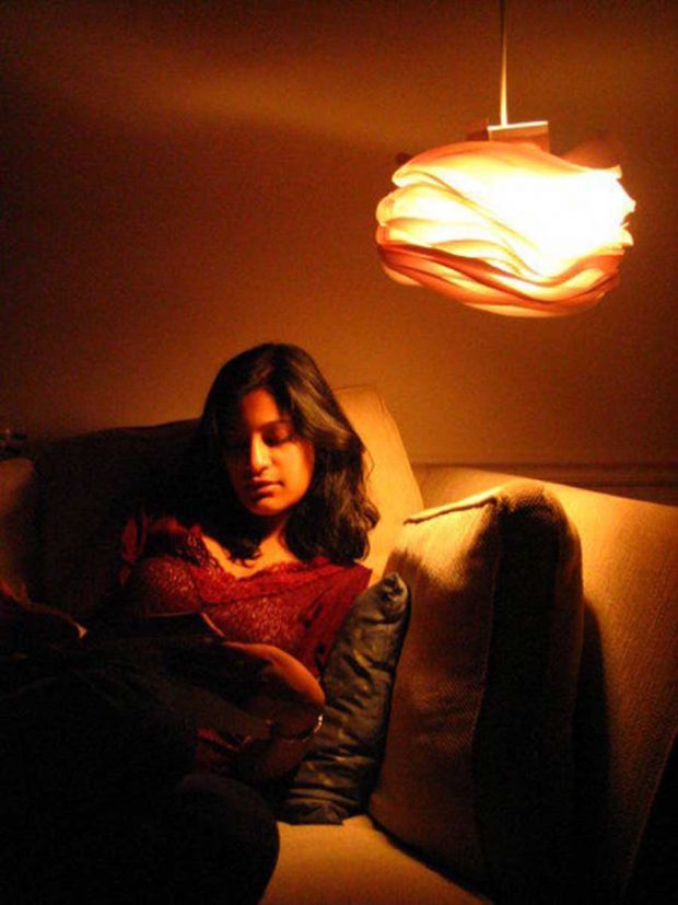 آموزش ساخت آباژور سقفی زیبا و دیدنی با کاغذ بریستول 14 Paper Lamp 16