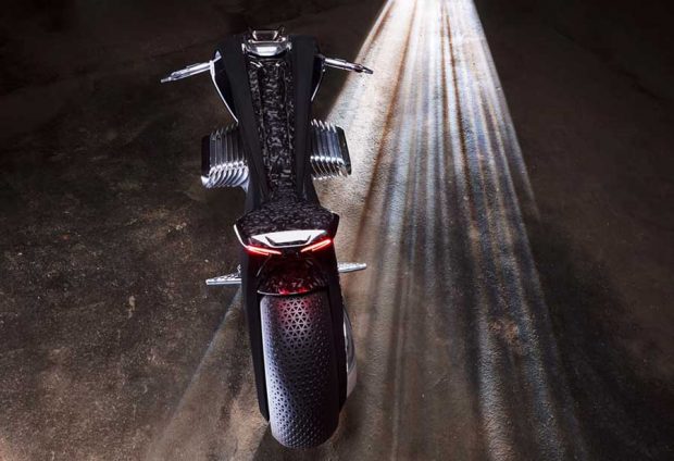 تصویری از حمل و نقل آینده با موتورسیکلت جدید بی‌ام‌دبلیو