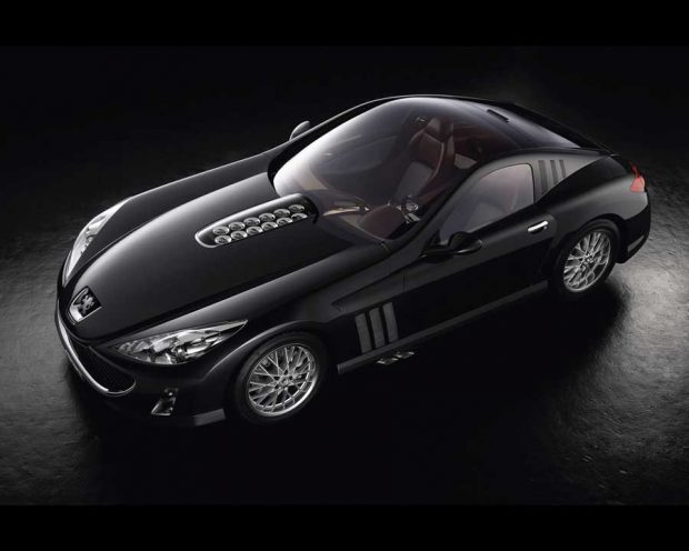 پژو ۹۰۷ کوپه مفهومی سوپر خودرویی زیبا و دیدنی + عکس 4 پژو 907 کوپه مفهومی