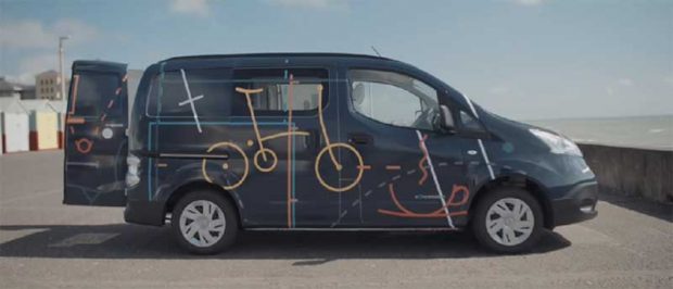 دفتر کار سیار نیسان در قالب خودرو ون الکتریکی رونمایی شد 2 دفتر کار سیار نیسان