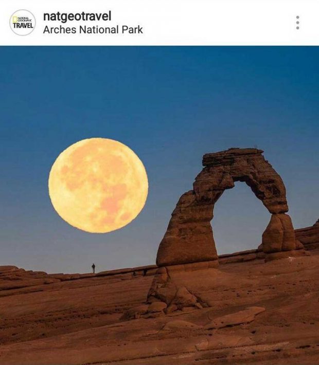 تصاویر شگفت انگیز از واقعه نجومی ابرماه در سراسر جهان 4 تصاویر شگفت انگیز از ابرماه در سراسر جهان