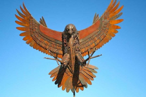 مجسمه فلزی حیوانات