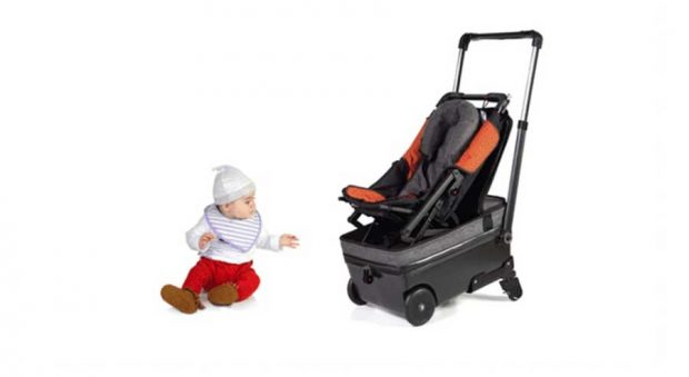 ساخت کالسکه حمل نوزاد بر روی چمدان مسافرتی + عکس 7 ساخت کالسکه حمل نوزاد بر روی چمدان + تصاویر