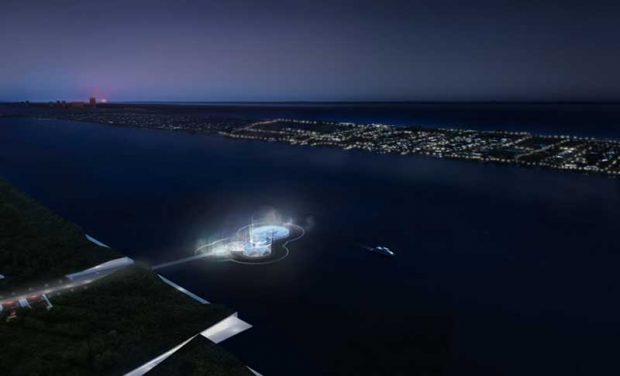 میدان شناور تفریحی در فلوریدا