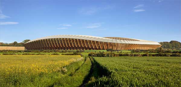 نخستین استادیوم چوبی جهان