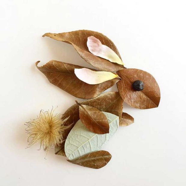 تصاویری از آثار هنرمندی که گلبرگ‌ها را به نقاشی‌های دیدنی تبدیل می کند