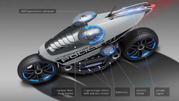 موتورسیکلت‌ بدون سرنشین