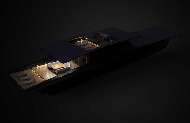 قایقی لوکس خورشیدی