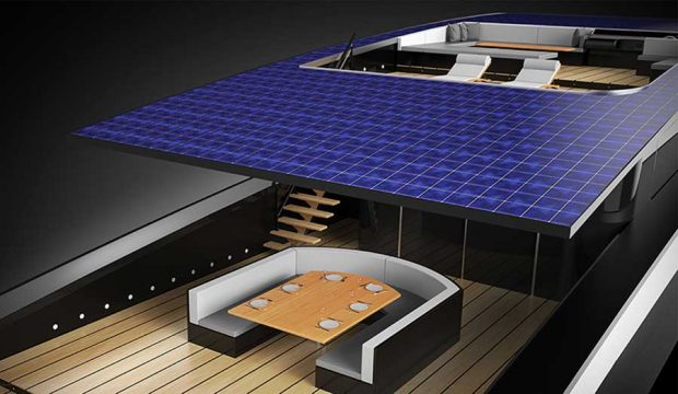 قایقی لوکس خورشیدی