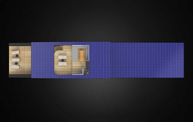 قایقی لوکس خورشیدی