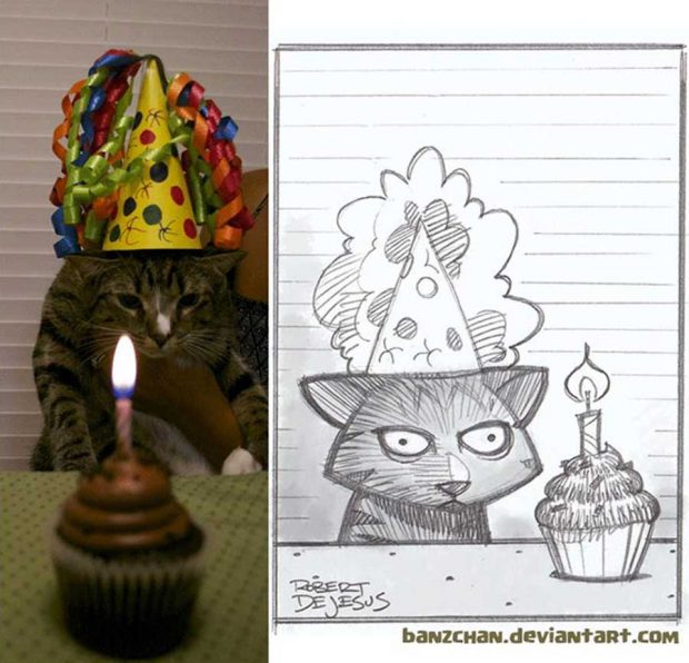 تبدیل تصاویر مردم و حیوانات خانگی آن ها به شخصیت های کارتونی 14 شخصیت های کارتونی