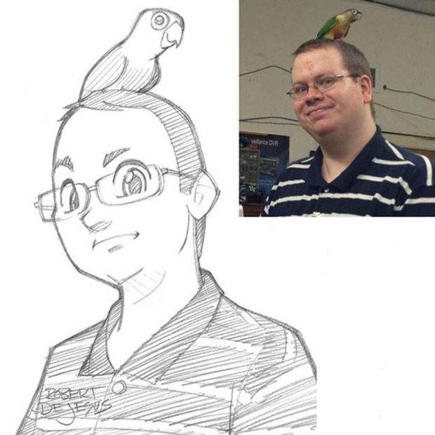 تبدیل تصاویر مردم و حیوانات خانگی آن ها به شخصیت های کارتونی 2 شخصیت های کارتونی