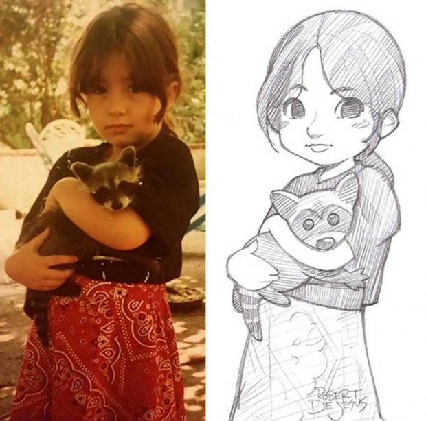 تبدیل تصاویر مردم و حیوانات خانگی آن ها به شخصیت های کارتونی 5 شخصیت های کارتونی