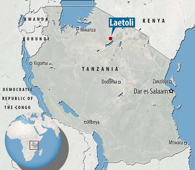 ردپای ۳/۵ میلیون ساله انسان در تانزانیا با نشانه هایی خاص کشف شد 3 ردپای 3/5 میلیون ساله انسان