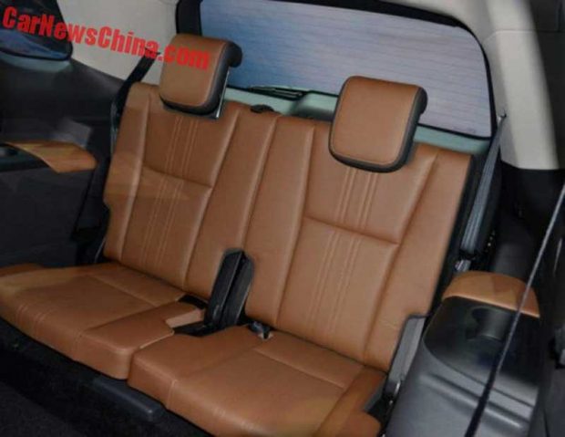 چانگان CS95 شاسی بلند دیگری از کارخانه کپی کاری چین + عکس 13 چانگان CS95