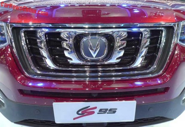 چانگان CS95 شاسی بلند دیگری از کارخانه کپی کاری چین + عکس 9 چانگان CS95 6