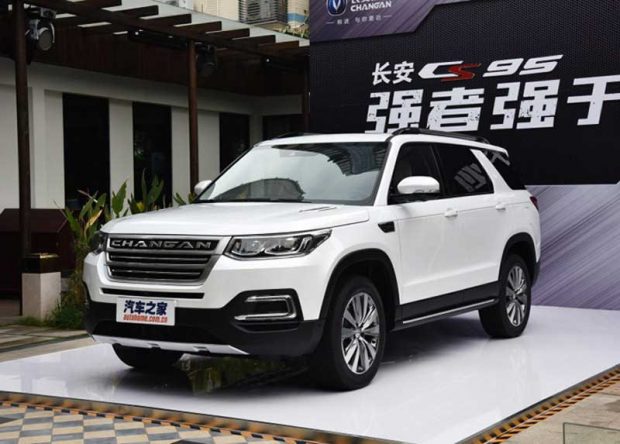 چانگان CS95 شاسی بلند دیگری از کارخانه کپی کاری چین + عکس 3 چانگان CS95