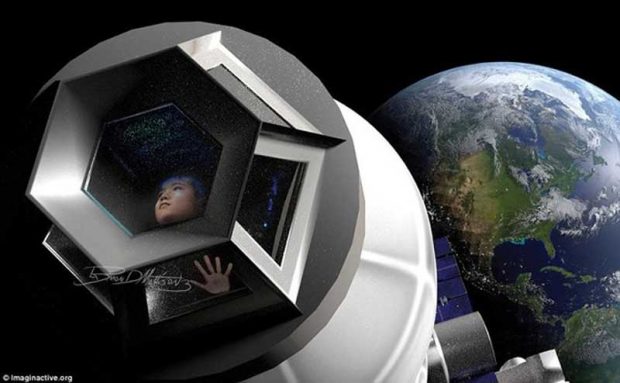 فضاپیمای مسافری مفهومی برای سفر به ماه + عکس 2 فضاپیمای مسافری