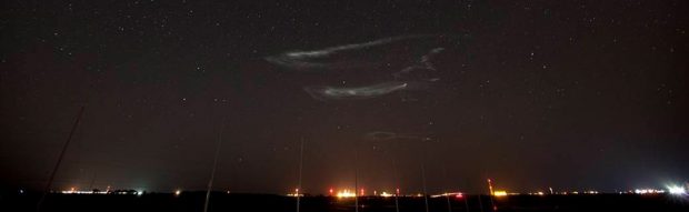 ناسا با پرتاب موشک ابر مصنوعی سفید رنگ تولید می کند 2 ابر مصنوعی