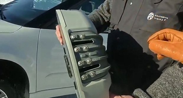 رانندگی در برف با جایگزین زنجیر چرخ