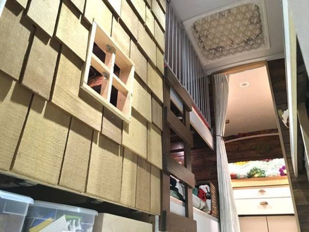 تبدیل اتوبوس مدرسه به محل زندگی