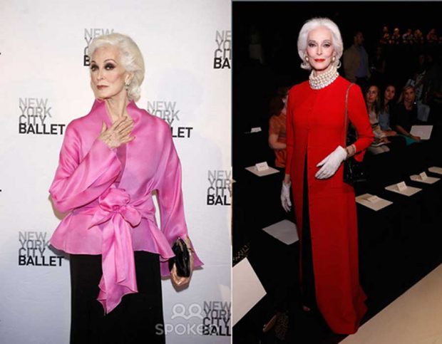 پیرترین مدل زن جهان در سن ۸۵ سالگی همچنان به کار خود مشغول است 13 پیر ترین مدل زن جهان