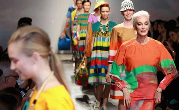 پیرترین مدل زن جهان در سن ۸۵ سالگی همچنان به کار خود مشغول است 14 پیر ترین مدل زن جهان