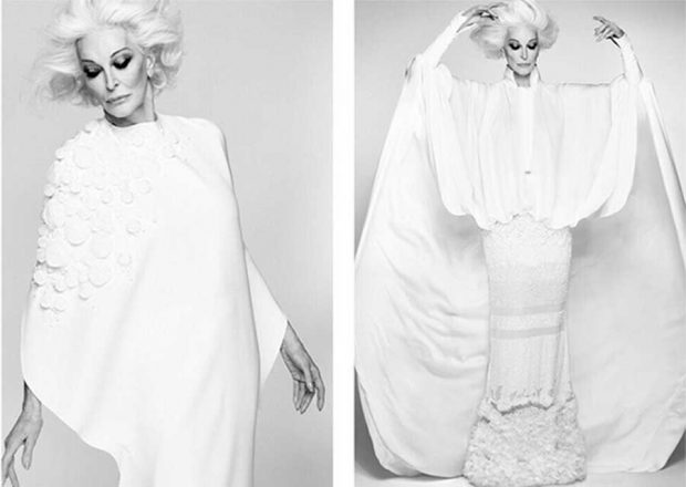 پیرترین مدل زن جهان در سن ۸۵ سالگی همچنان به کار خود مشغول است 7 پیر ترین مدل زن جهان