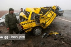 آمار تصادفات نوروز ۹۶