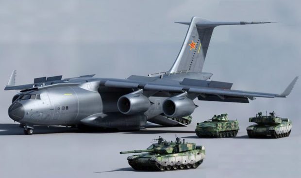 هواپیمای ترابری نظامی Xian Y-20 غولی از سرزمین اژدهها + عکس 2 هواپیمای ترابری نظامی Xian Y-20