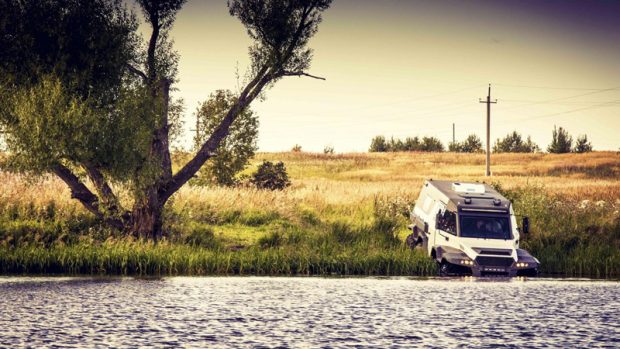 نگاهی به اوتوروس شامان ،خودرو هشت چرخ روسی + عکس 5 خودرو هشت چرخ روسی اوتوروس شامان