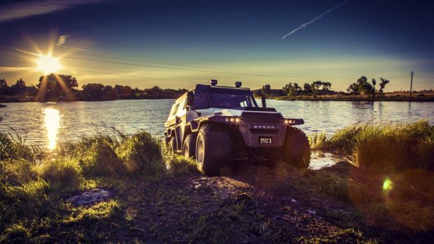 نگاهی به اوتوروس شامان ،خودرو هشت چرخ روسی + عکس 7 خودرو هشت چرخ روسی اوتوروس شامان