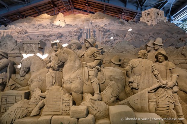 نگاهی به مجسمه های شنی خارق العاده موزه شنی توتوری ژاپن 12 مجسمه های شنی