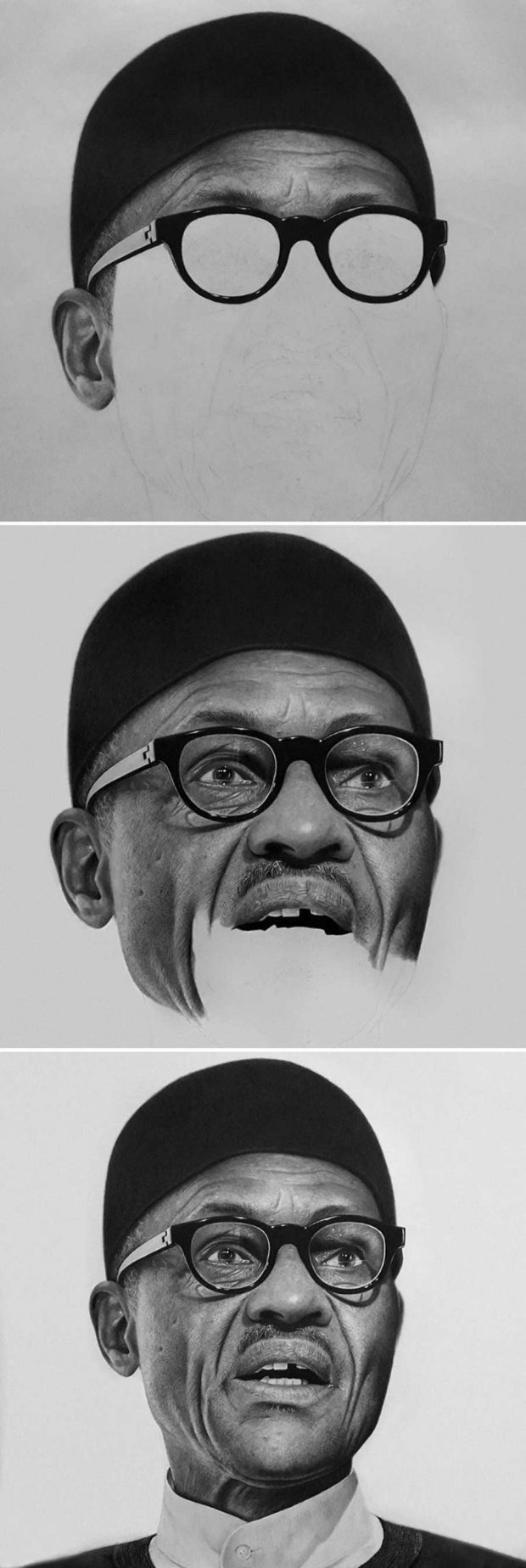 نقاشی های سبک رئال با مداد