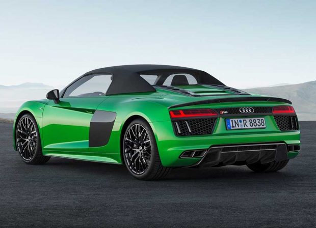 آئودی R8 V10 Plus اسپایدر رسما معرفی شد 6 آئودی R8 V10 Plus اسپایدر