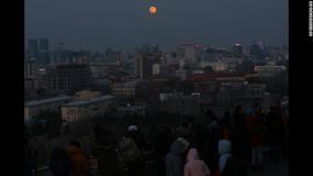 تصاویر ماه گرفتگی امشب 11 بهمن