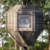 خانه درختی TREE HOUSE با الهام از آشیانه پرندگان طراحی و ساخته شد 6 خانه درختی