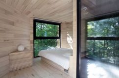 خانه درختی TREE HOUSE با الهام از آشیانه پرندگان طراحی و ساخته شد 12 خانه درختی