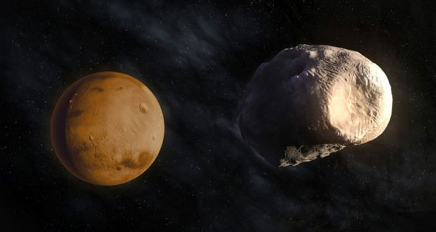 قمرهای فوبوس و دیموس مریخ