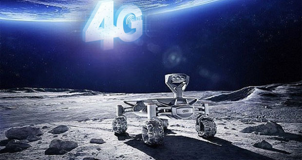 اینترنت 4G بر روی ماه